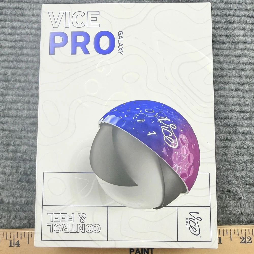 Vice Golf Pro Golf Balls Limited Edition - Galaxy Pro NEW Dozen Golf Balls